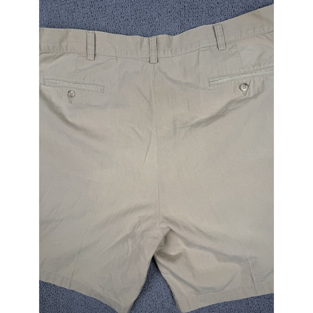 Vintage Polo Ralph Lauren Shorts Mens 42 Khaki Pleated Tyler Short Classic - Picture 5 of 10